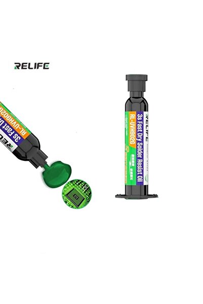OEM Relife Rl-Uvh902G 3s Hızlı Kuruyan Uv Flux Anakart / Bord Boyası 10cc - Y...