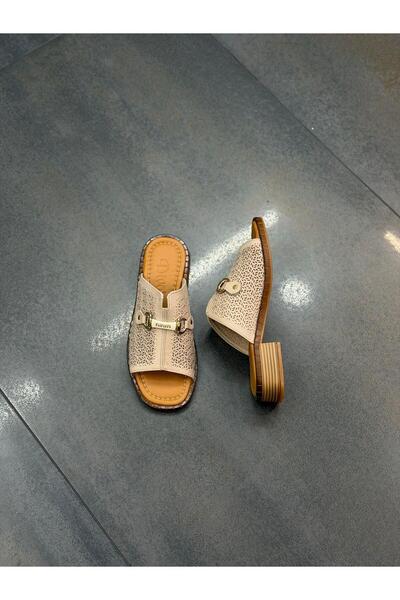 DİVA Vizon Δερμάτινο Laser Γυναικείο Daily Παντόφλες