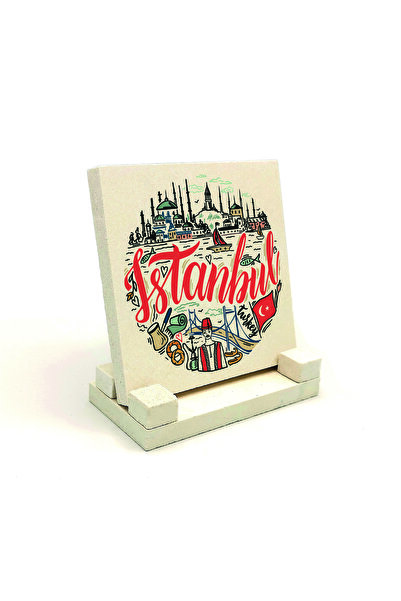 Sadrazam Συμβολικά Μέρη της Κωνσταντινούπολης Εκτυπωμένη Πέτρινη Επιφάνεια Γρ...