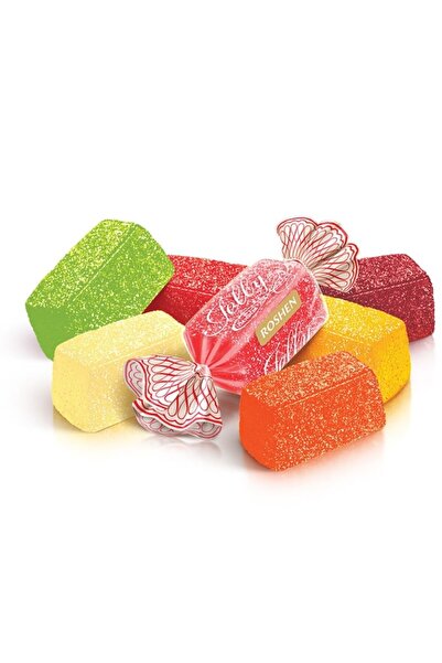 Roshen Ζελέ με γλάσο ζάχαρης, γεύση φρούτων, Ζελέ, 1 κιλό