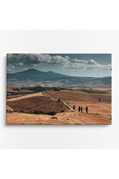 OEM Tablou pe pânză premium WOWCanvas, Peisaj cu dealuri din Toscana, 120 x 8...