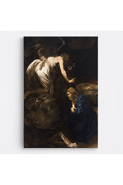 OEM Tablou pe pânză Opere Faimoase WOWCanvas, Anunțarea Domnului, Caravaggio,...