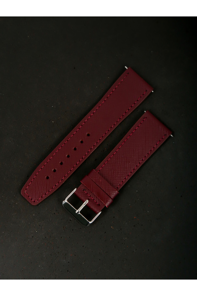 DXL Hakiki Deri 24mm Akıllı Pimli Saat Kordonu