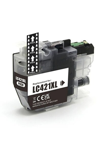 Brother LC421LXBK Συμβατό Μαύρο Δοχείο Μελάνης 0,5 λίτρα για DCP-J1050DW/J114...