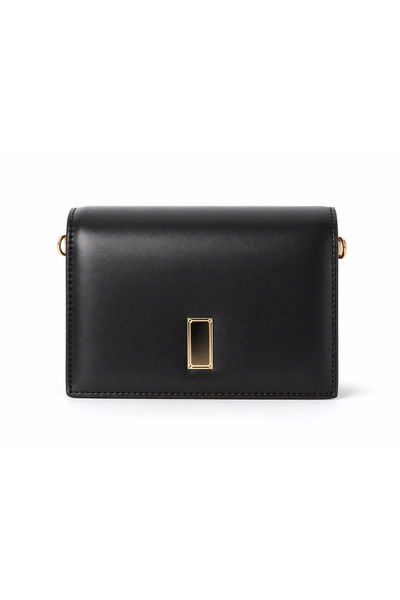 CanEs Aksesuar Women's Two-Compartment Square Hand and Shoulder Bag with Flap