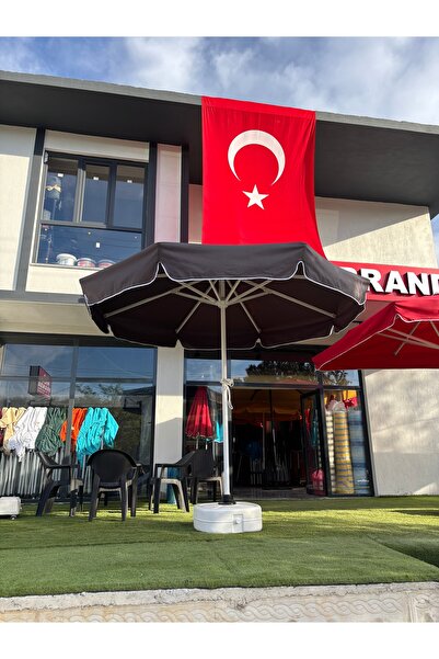 HİLAL ŞEMSİYE 3 yuvarlak aliminyum su geçirmez şemsiye