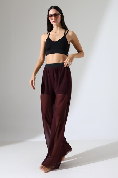 Esberin Women's Tulle Beach Pants Pareo