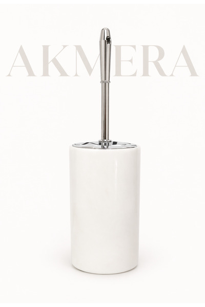 Akmera Home Natural Stone Toilet Brush – Stylish Bathroom Accessory