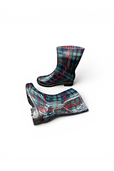 İYİSİNDEN SHOES Kadın Bahçe Çizmesi İş Merdiven Bağ Tarla Kadın Renkli Çizme