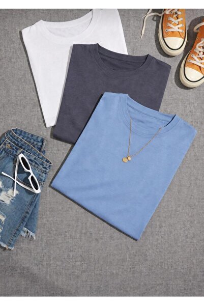 UNCİA OUTDOORS γυναικείο ανδρικό unisex βασικό μπλουζάκι με λαιμόκοψη ποδηλάτου