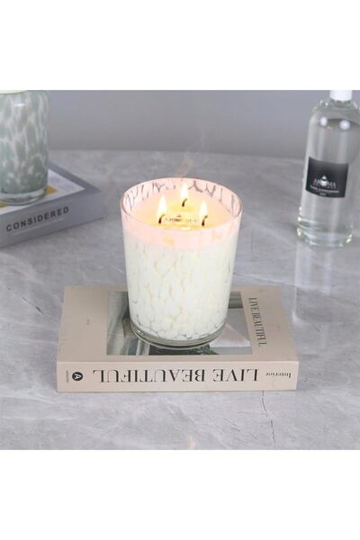 Al Hadaya Mall Jasmine and Rose Scented Candle - 1000g