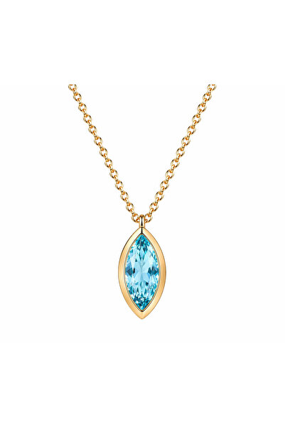 Mart Aquamarine Birthstone Kolye