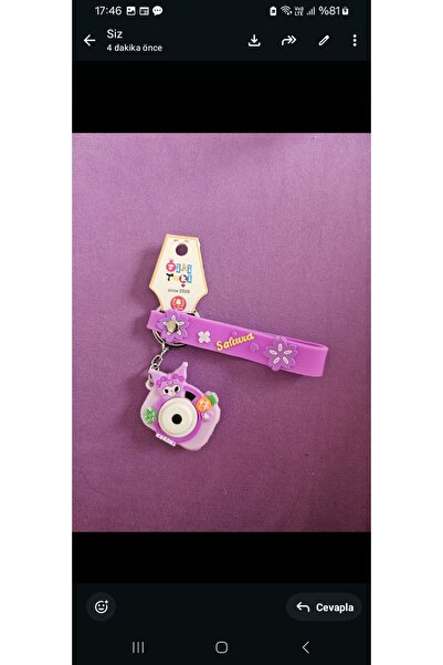 NO BRAND Keyring with 3d photo display