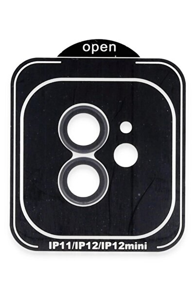 SORA GROUP ®   iPhone 11 Pvd Metal Camera Lens - Black