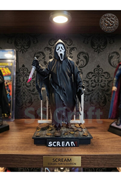 SS Craft Çığlık Detay Figürü - Ghostface, Scream