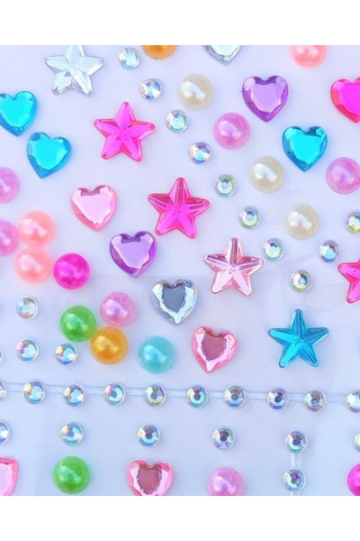 Next Plus Αυτοκόλλητο αυτοκόλλητο με αδειοδοτημένα πολύχρωμα αστέρια για τα μ...