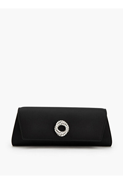 Celeste Embellished Clutch with Detachable Chain Strap