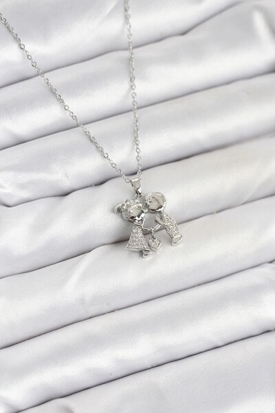 OtoTech 316L Steel Chain Silver Color Boy Girl Model Women's Necklace