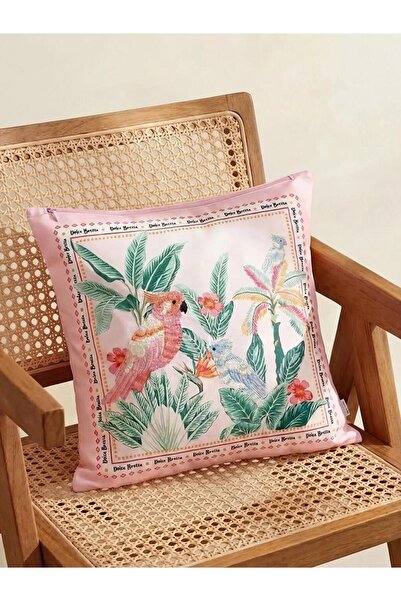 LC Waikiki Μικτό Λουλούδι με τύπωμα Θήκη διακοσμητικού μαξιλαριού 45x45 εκ. (S6)