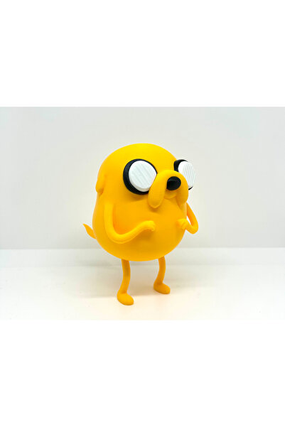 OtoBakımZamanı Jake the Dog Figürü - 3D Yazıcı Tasarım Adventure Time Biblosu...