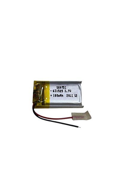 Genel Markalar Sertec 631525 3.7V 180 mAh Li-Polymer Pil (Devreli/1.5A)