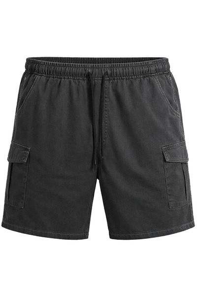 tambattal Τζιν σορτς Lycra σε μεγάλο μέγεθος με τσέπες Cargo - Άνετη εφαρμογή