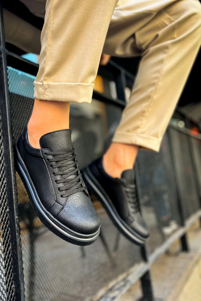 MR Mn979 - Santoni Crt Sports Men's Shoes Black