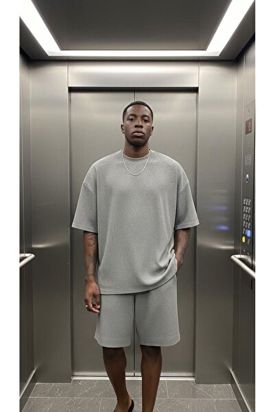 BENROMA Σετ μπλουζάκι και σορτς Ottoman Flexible Lycra oversized 1KH1