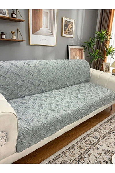 Coperta Κάλυμμα καναπέ Home Chenille Bohemian Beard Αντιολισθητικό 180x220 εκ...