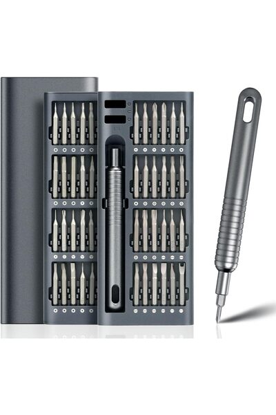 Tastech 48 in 1 Hassas Tornavida Seti Küçük Manyetik Onarım Aracı Kiti Tornav...