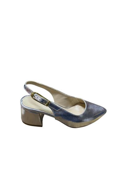 güven kundura Γυναικεία παπούτσια με χοντρό τακούνι από λουστρίνι με ανοιχτή ...