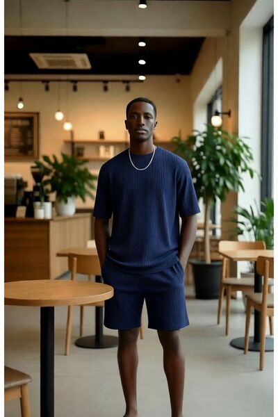 DM DOLCE MORE Σετ σορτς και μπλουζάκι Ottoman Flexible Lycra oversized 1KH3