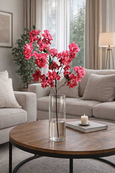MAKİ DEKOR Yapay Tek Dal Sakura 90 Cm Dekoratif Çiçek