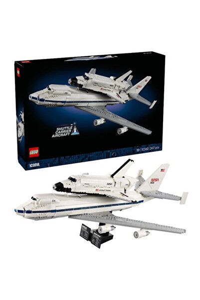 LEGO Jucarie LEGO® Icons, Aeronava de transport de navete 10360, 2417 piese, ...