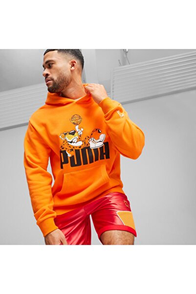 Puma Hoops X Cheetos Unisex Turuncu Hoodie