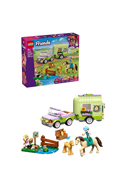 LEGO ® Friends - Remorca pentru cal si manz 42695, 279 piese