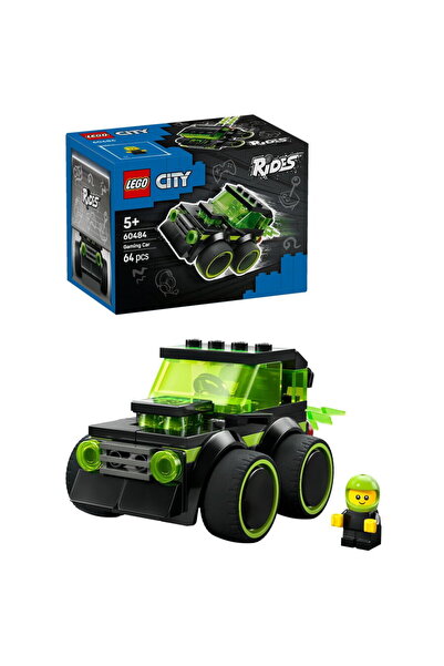 LEGO ® City - Vehicule – Masina de curse din jocuri video 60484, 64 piese