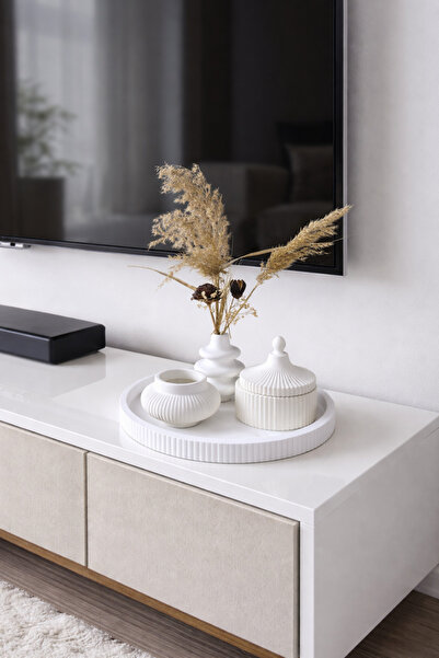 Zigzag Home Διακοσμητικό σετ βάζων 4 τεμαχίων σε στυλ Μποέμ, βάζο μπούμερανγκ...