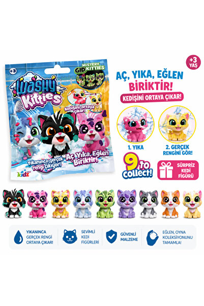 nev pazar Washy Kitties – oyuncak figür