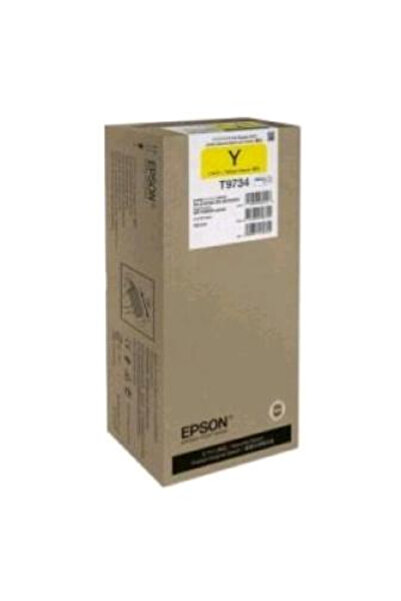 EPSON T9734 yellow ink cartridge, capacity 192.4 ml., for WF- C869R, Blue Angel