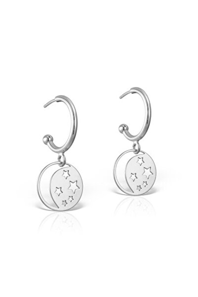 OEM Semi-circle Earrings with Moon and Star Cutouts
