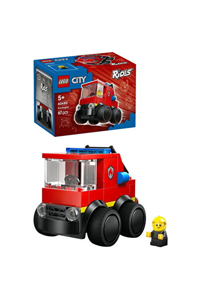 LEGO ® City - Vehicule – Camioneta de pompieri 60482, 67 piese