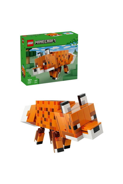 LEGO ® Minecraft - Vulpea 21588, 497 piese