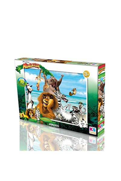 WOWMOMKIDS Mg 113 Mdagascar Puzzle 200 Pieces