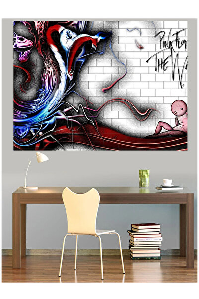 Mushen Studio Pink Floyd The Wall Tablou psihedelic pe pânză Decor de perete ...