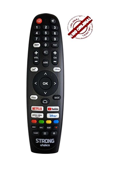 Strong ONVO PROFİLO ML32EW2000 ML55EW8000F ML43EW4000 Whale Os LED Tv Kumanda...