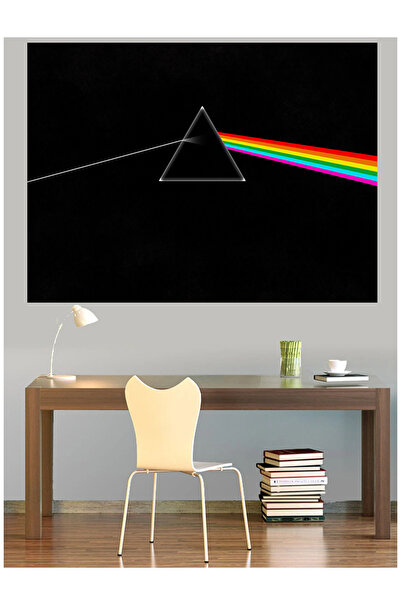 Mushen Studio Pink Floyd Dark Side of the Moon Prism Canvas Print Wall Decor ...