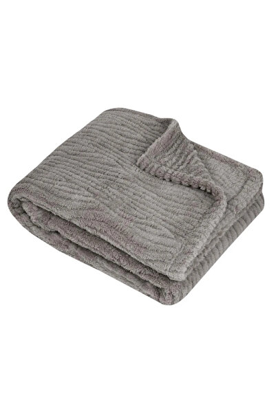 Stof Διακοσμητική Κουβέρτα 130×160 εκ., Συλλογή Columbia της STOF, Φυσικό Χρώμα