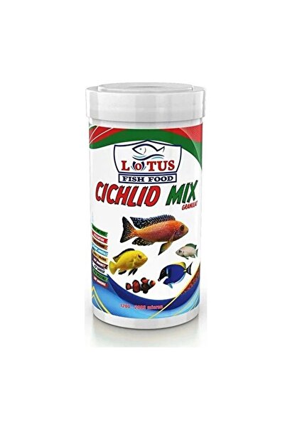 GIOVERA Karışık Ciklet Balığı Yemi 100 Ml