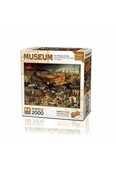 WOWMOMKIDS 22524 the Triumph of Death 2000 Piece Puzzle-Ks Puzzle